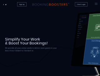 bookingboosters.com screenshot