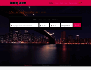 bookingcenter.es screenshot