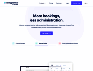 bookingplanner.com screenshot