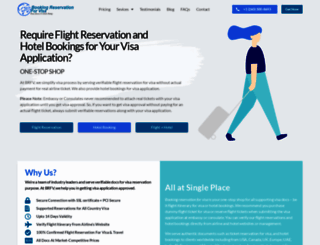bookingreservationforvisa.com screenshot