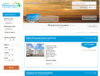 bookings.visitpensacola.com screenshot