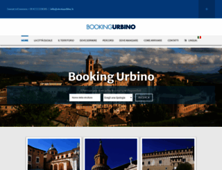 bookingurbino.com screenshot