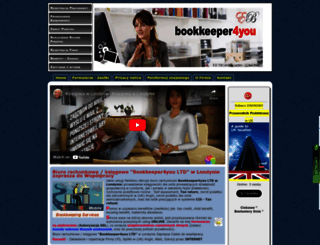 bookkeeper4you.co.uk screenshot