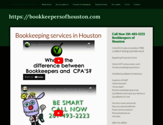 bookkeepersofhouston.com screenshot