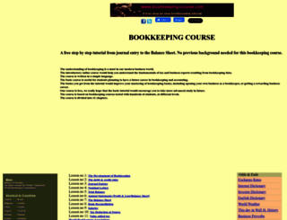 bookkeeping-course.com screenshot