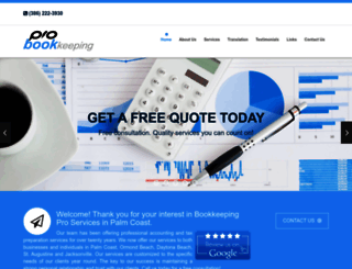 bookkeepingpalmcoast.com screenshot