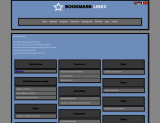 bookmark-links.de screenshot