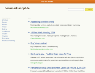 bookmark-script.de screenshot