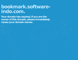 bookmark.software-indo.com screenshot