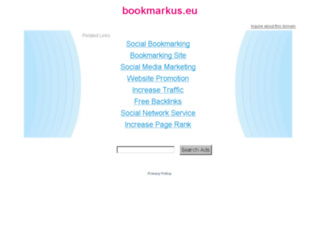 bookmarkus.eu screenshot