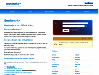 bookmarky.cz screenshot