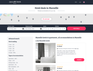 bookmarseille-hotel.com screenshot