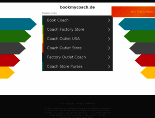 bookmycoach.de screenshot