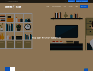 bookmydesign.com screenshot
