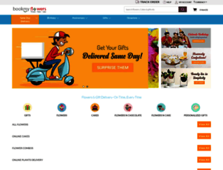 bookmyflowers.com screenshot