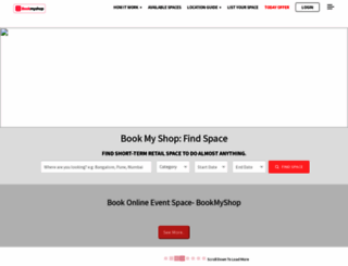 bookmyshop.com screenshot