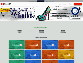 bookmystall.in screenshot