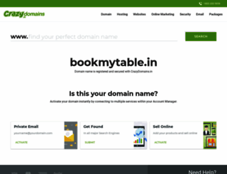 bookmytable.in screenshot