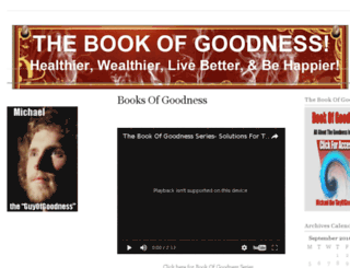 bookofgoodness.com screenshot