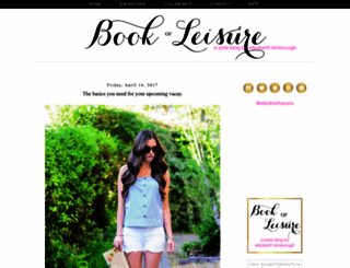 bookofleisure.blogspot.com screenshot