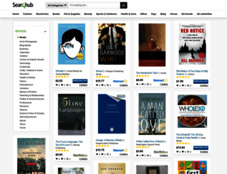 books.searchub.com screenshot