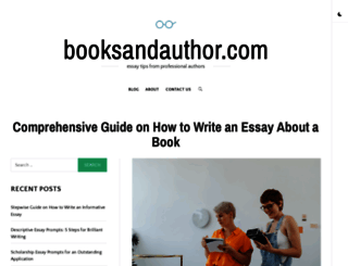 booksandauthor.com screenshot