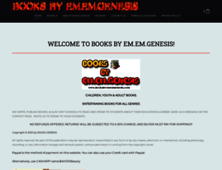booksbyememgenesis.com screenshot