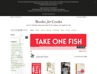 booksforcooks.com.au screenshot