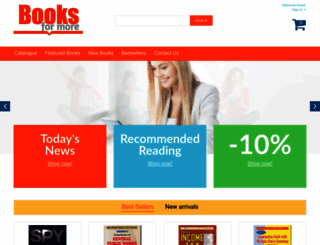 booksformore.com screenshot