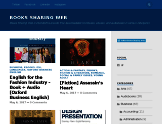 booksharingweb.wordpress.com screenshot