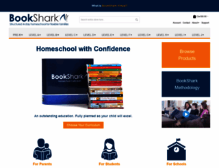 bookshark.com screenshot