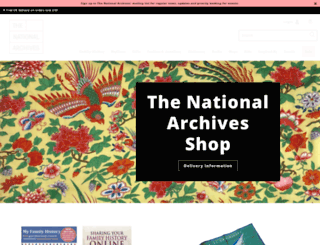 bookshop.nationalarchives.gov.uk screenshot