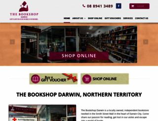 bookshopdarwin.com.au screenshot