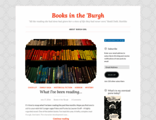 booksintheburgh.wordpress.com screenshot
