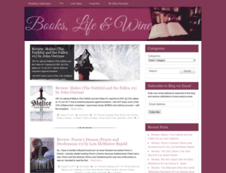 bookslifewine.com screenshot
