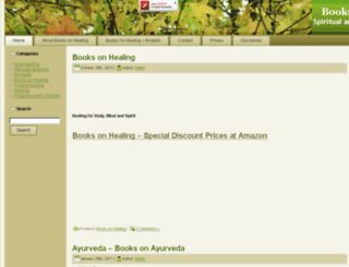 booksonhealing.com screenshot