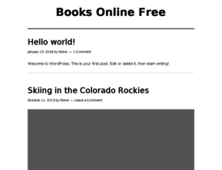 booksonlinefree.com screenshot