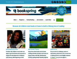 bookspring.org screenshot