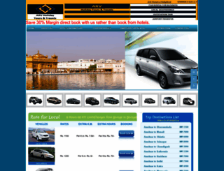 booktaxiinamritsar.com screenshot