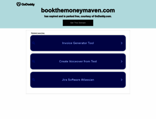 bookthemoneymaven.com screenshot