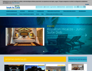 booktocuba.com screenshot