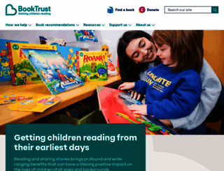 booktrust.org.uk screenshot