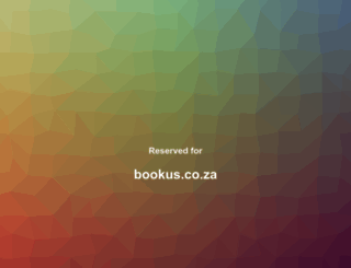 bookus.co.za screenshot