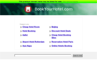 bookyourhotel.com screenshot