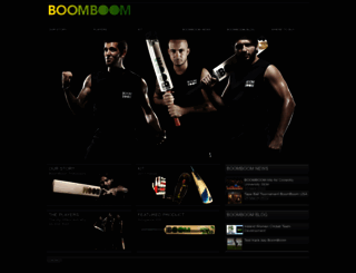 boomboomcricket.com screenshot