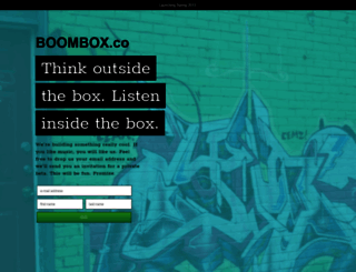 boombox.co screenshot