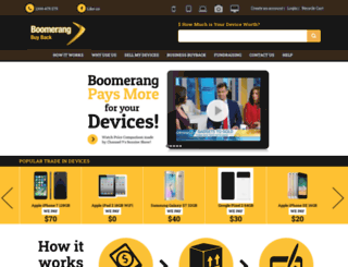 boomerangbuyback.com.au screenshot