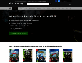 boomerangrentals.co.uk screenshot