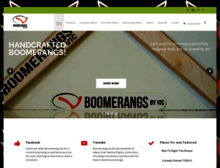 boomerangsbyvic.com screenshot