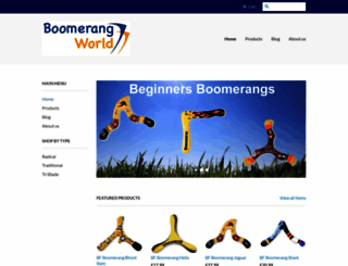 boomerangworld.co.uk screenshot